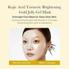 Medicube - Kojic Acid Turmeric Brightening Gel Mask Set (4st)