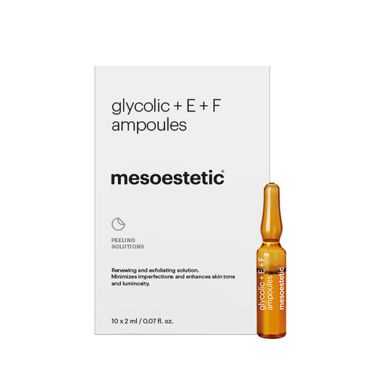 Mesoestetic - Glycolic Acid + vitamine E + F Ampul (10x 2ml)