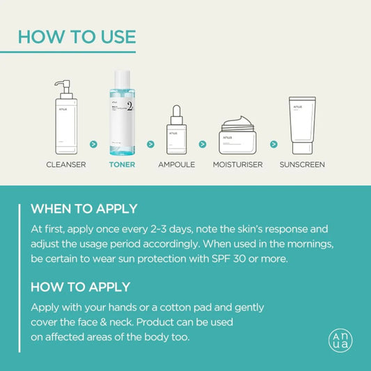 Anua - BHA 2% Gentle Exfoliating Toner (150ml)