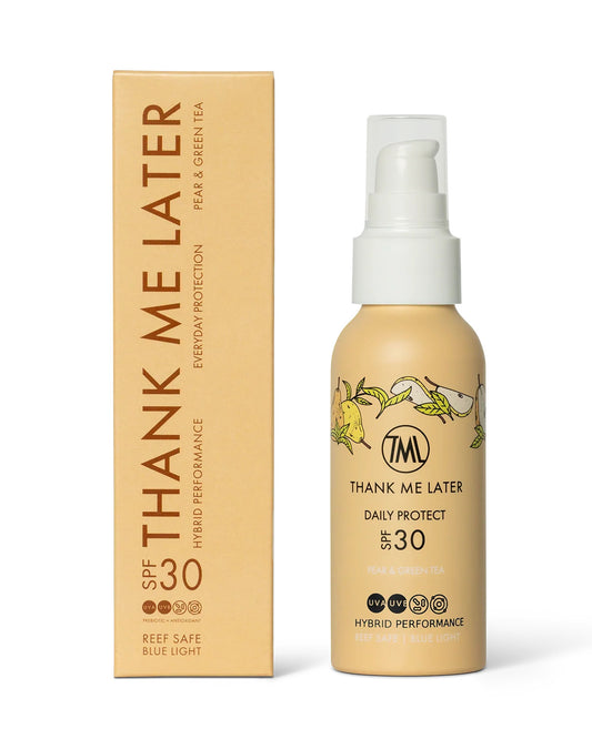 Thank Me Later Daily Exposure Sunscreen Pear & Green Tea (100ml)