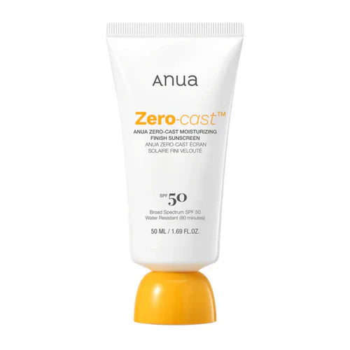 Anua - Zero-Cast Moisturizing Finish Sunscreen