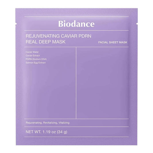 Biodance - Rejuvenating Caviar PDRN Real Deep Mask (4st)