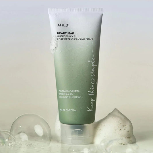 Anua - Heartleaf Quercetinol Pore Deep Cleansing Foam (150ml)