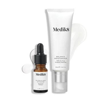 Medik8 - Balance Moisturiser & Glycolic Activator (50ml & 10ml)