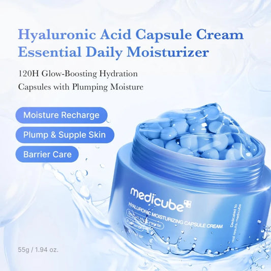 Medicube - Hyaluronic Moisturizing Capsule Cream (55gr)