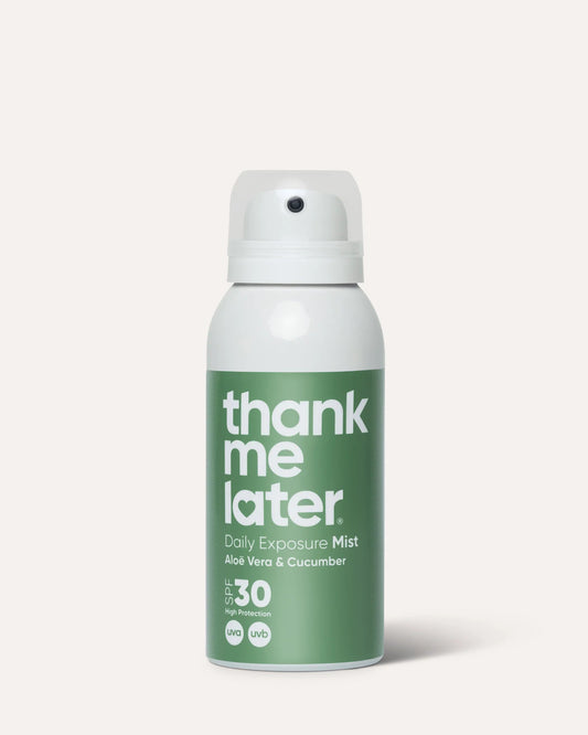 Thank me Later - Daily Exposure Mist SPF30 – Aloe Vera & Cucumber (100ml)