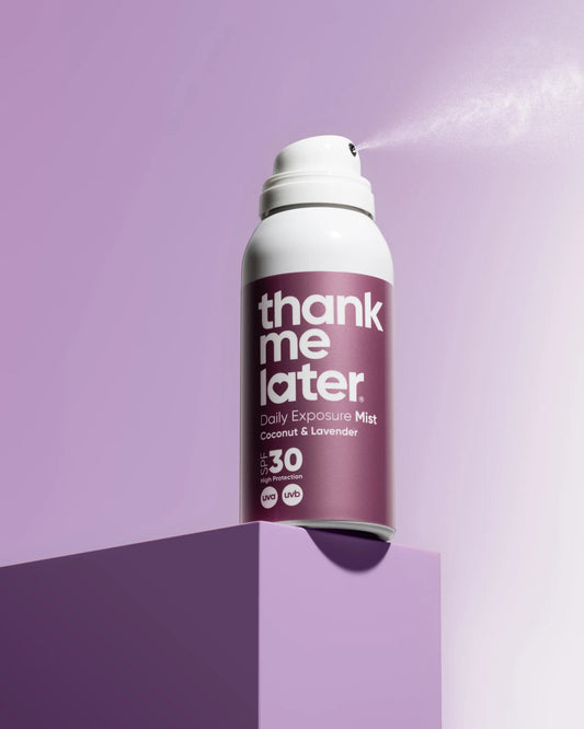 Thank Me Later - Daily Exposure Mist SPF30 – Coconut & Lavender (100ml)