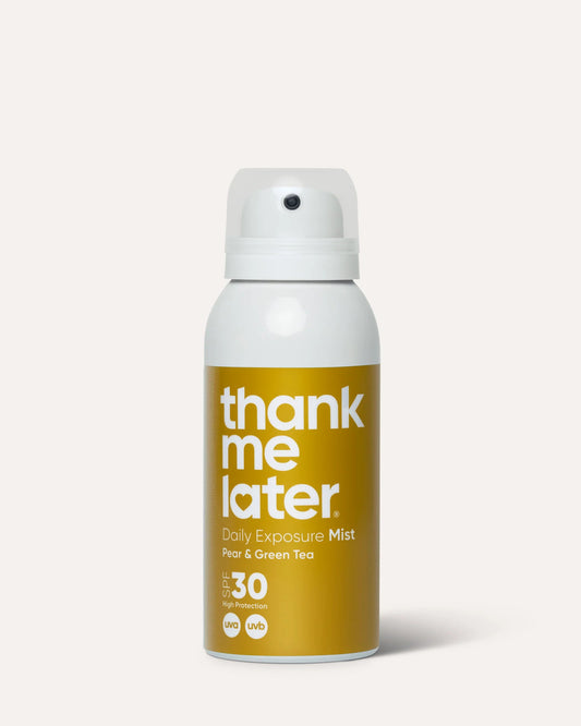 Thank Me Later - Daily Exposure Mist SPF30 – Pear & Green Tea (100ml)